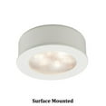 thumbnail image 1 of WAC Lighting Round LED 24V Button Light 1-Light in White, 1 of 2