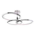 thumbnail image 1 of WAC Lighting Solaris 40" LED 3000K Contemporary Aluminum Pendant in Chrome, 1 of 2