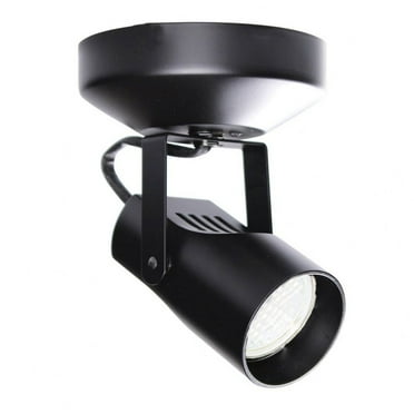 WAC Lighting Spot 007 Aluminum Monopoint Spot Light in Black