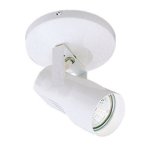 WAC Lighting Spot 007 Aluminum Monopoint Spot Light in White
