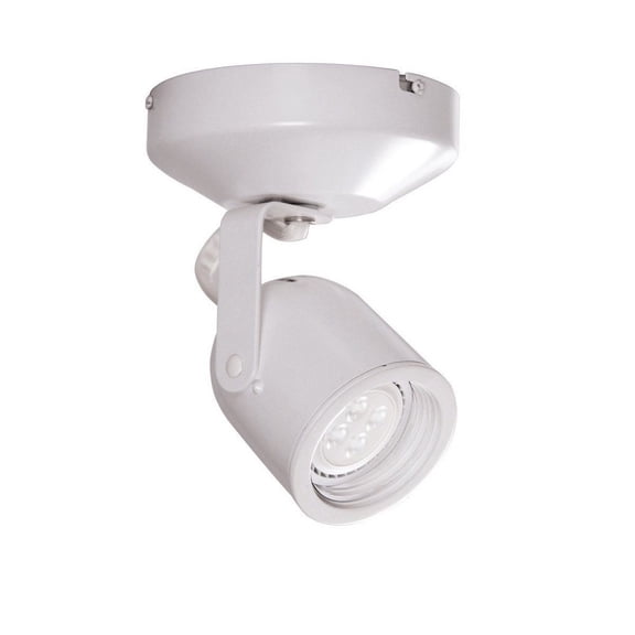 WAC Lighting Spot 808 Aluminum LED Monopoint Spot Light in White
