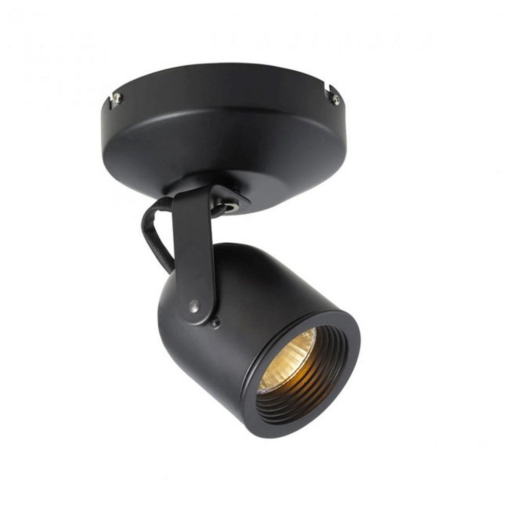 Sleek White Aluminum Monopoint Spot Light with Dimming Capability