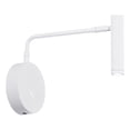 thumbnail image 1 of WAC Lighting Sprig 8" 1-Light LED 3000K Metal Reading Light in White, 1 of 4