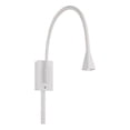 thumbnail image 1 of WAC Lighting Stretch LED Contemporary Metal Steel Swing Arm in White, 1 of 3