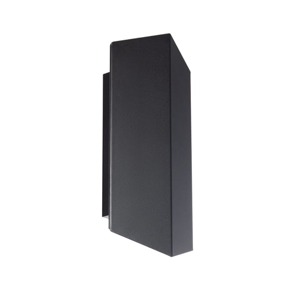 WAC Lighting Summit 14" LED 3-CCT 4000K Aluminum Outdoor Wall Light in Black