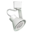 thumbnail image 1 of WAC Lighting TK-103 Aluminum H Track LED Line Voltage Track Head in White, 1 of 3