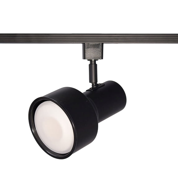 WAC Lighting TK-703 Aluminum J Track Line Voltage Track Head in Black