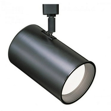 WAC Lighting TK-704 Aluminum L Track Line Voltage Track Head in Black