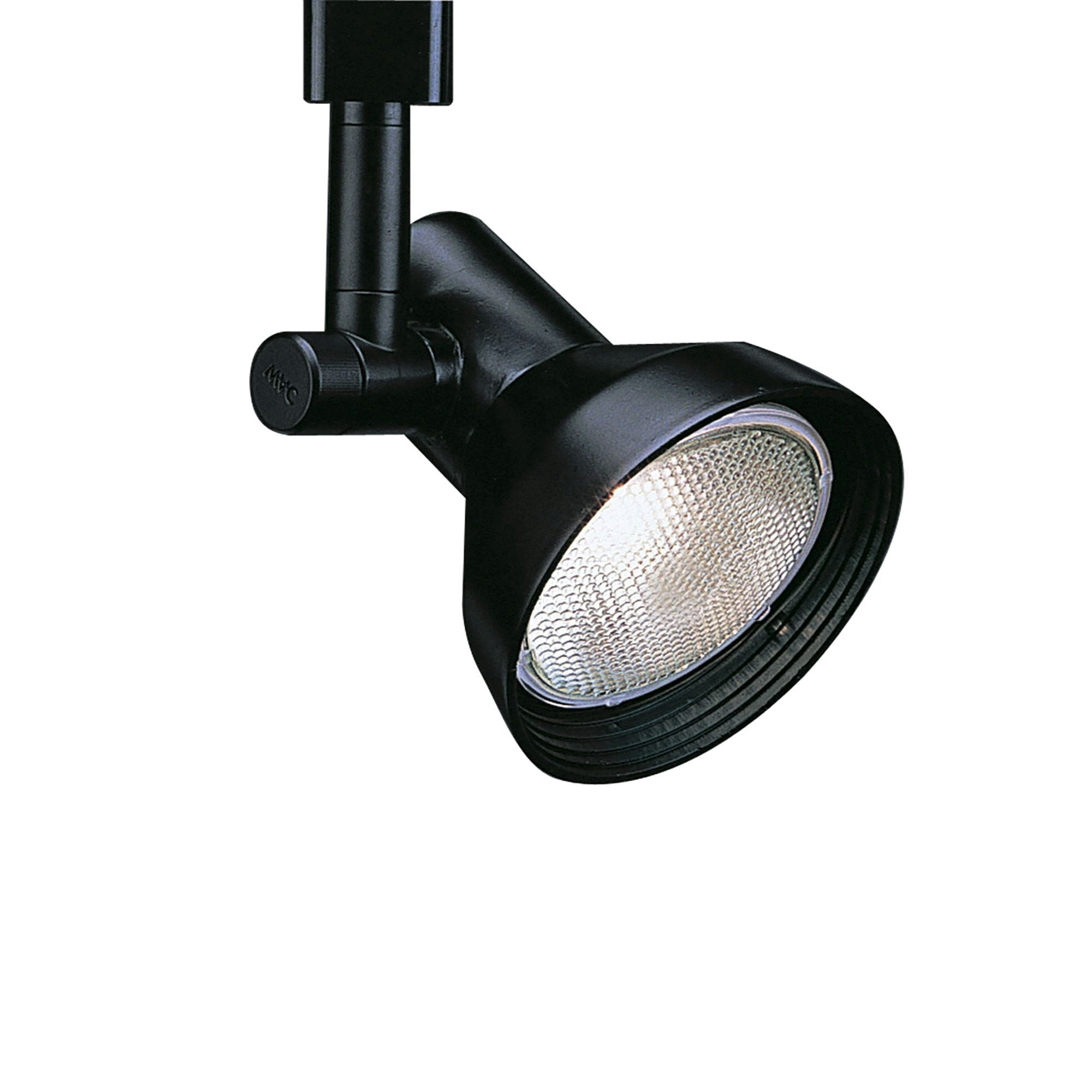 WAC Lighting TK-730 Aluminum H Track Line Voltage Track Head in Black