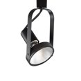 thumbnail image 1 of WAC Lighting TK-765 Aluminum L Track Line Voltage Track Head in Black, 1 of 2