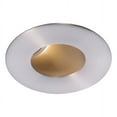 thumbnail image 1 of WAC Lighting Tesla 1-Light 2in LED Round 30-45 Degree Adjustable Trim with Light Engine in Brushed Nickel, 1 of 2