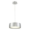 thumbnail image 1 of WAC Lighting Tic Toc 14" LED 3000K Contemporary Aluminum Pendant in Chrome, 1 of 3