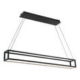 thumbnail image 1 of WAC Lighting Trick Box 47" LED 3000K Contemporary Aluminum Pendant in Black, 1 of 3