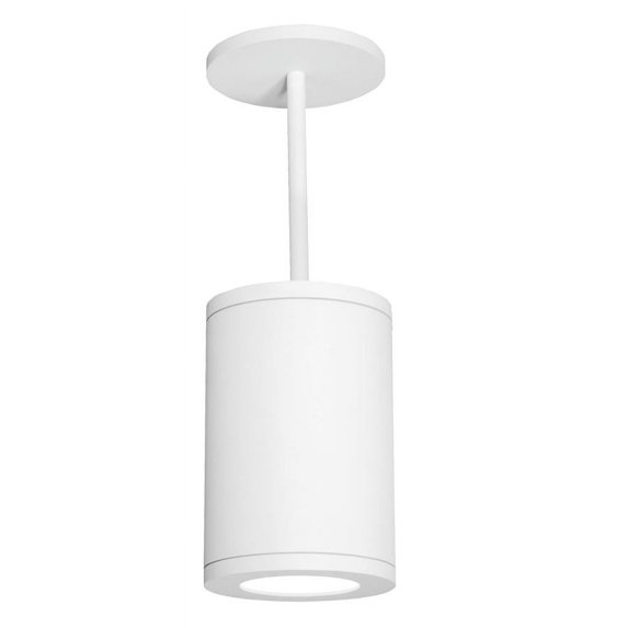WAC Lighting Tube Architectural 1-Light 8" LED Pendant in White