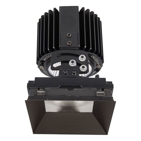 WAC Lighting Tulum Volta SQ Inv LED Flood 45 3000K Soft, C-Brz - R4SAL-F830-CB