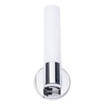 thumbnail image 1 of WAC Lighting Turbo 14" 1-Light 3500K LED Aluminum Wall Sconce in Chrome, 1 of 3