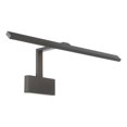 thumbnail image 1 of WAC Lighting Uptown 25" LED Adjustable Aluminum Picture Light in Black, 1 of 5