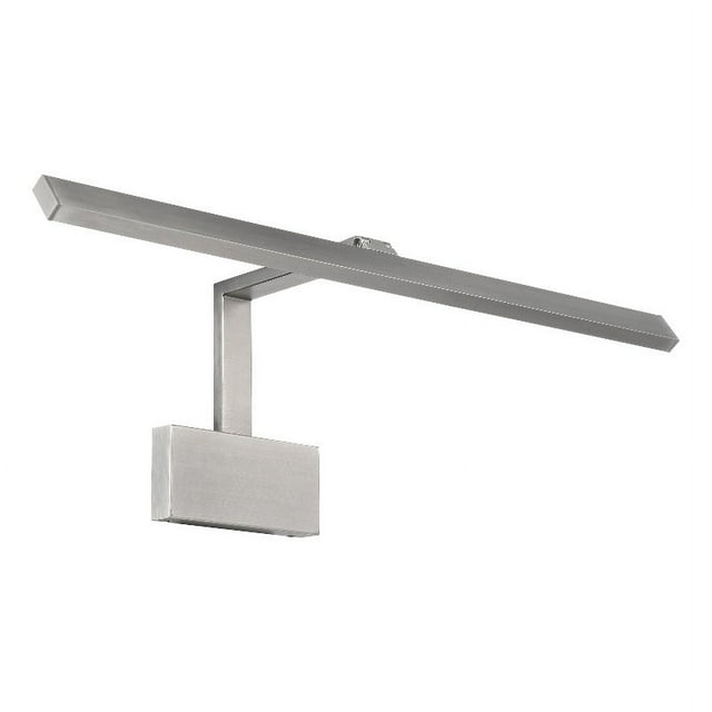 WAC Lighting Uptown 25" LED Adjustable Aluminum Picture Light in Brushed Nickel