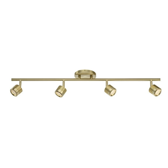 WAC Lighting Vector LED Fixed Rail Energy Star Metallic Brass