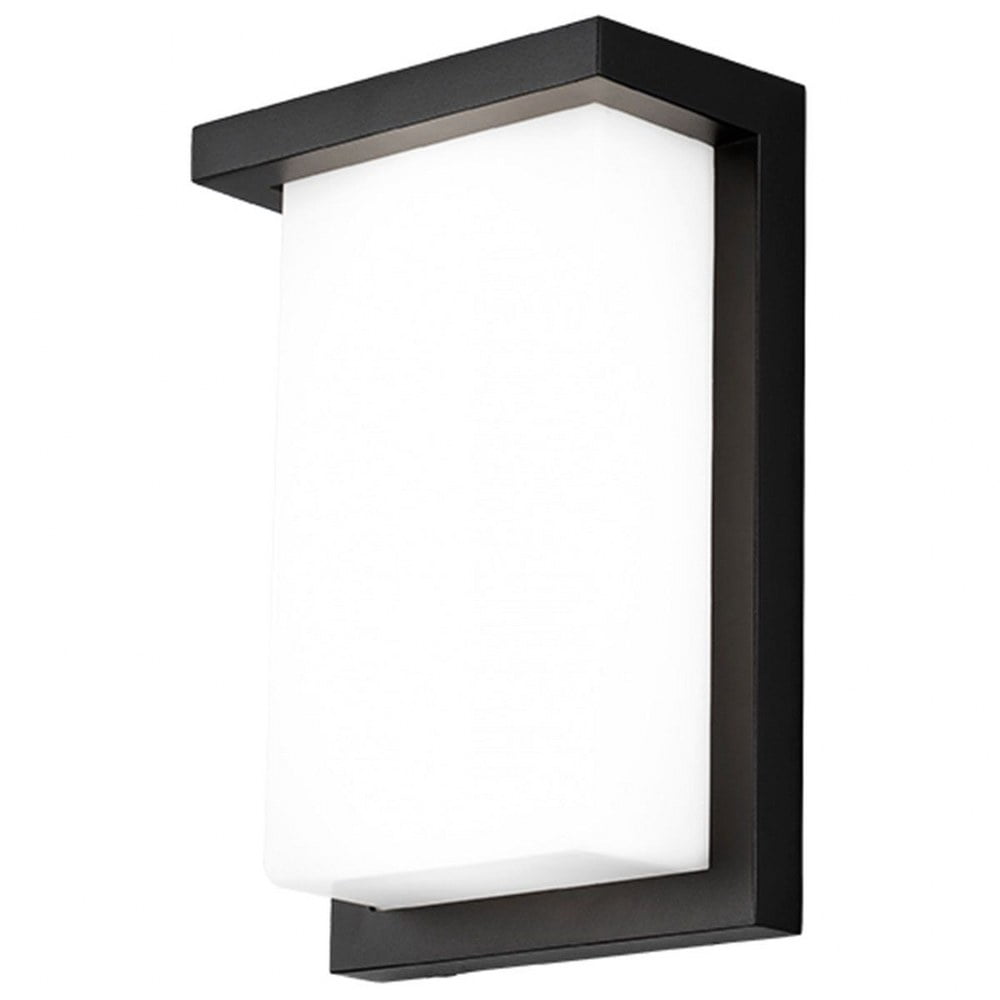 WAC Lighting Vega 14" LED Wall Sconce - 3000K Black, Indoor/Outdoor, Dimmable, Wet Location