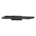 thumbnail image 1 of WAC Lighting View 20" 3-CCT 2700K LED Aluminum Bathroom Vanity Light in Black, 1 of 7