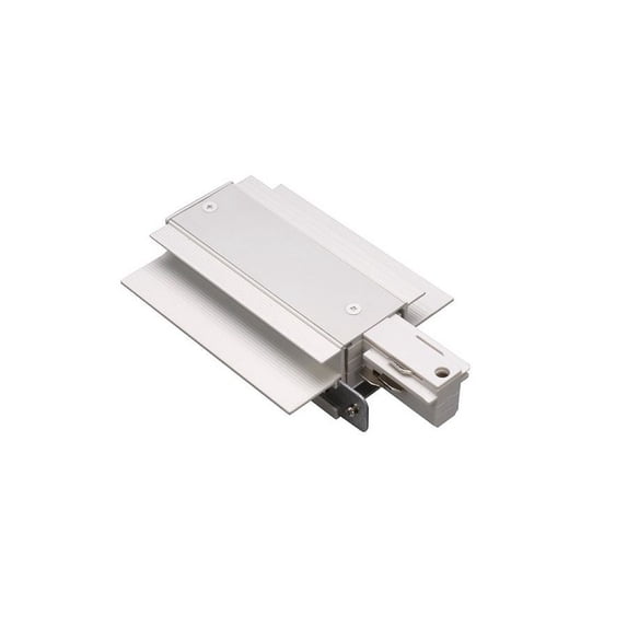 WAC Lighting W Recessed Track 1A 120V Current Limiter Flangeless Live End Left White