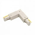 thumbnail image 1 of WAC Lighting W Track 277V L Connector Flanged Right Black, 1 of 1
