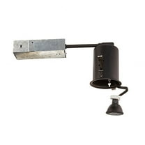 WAC Lighting WAC 2.5'' Aluminum Low Voltage Remodel Housing with LED in Black