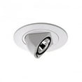 thumbnail image 1 of WAC Lighting WAC 4" Round Aluminum Adjustable Directional Trim in White, 1 of 2