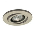 thumbnail image 1 of WAC Lighting WAC 4" Round Aluminum Adjustable Gimbal Trim in Brushed Nickel, 1 of 2