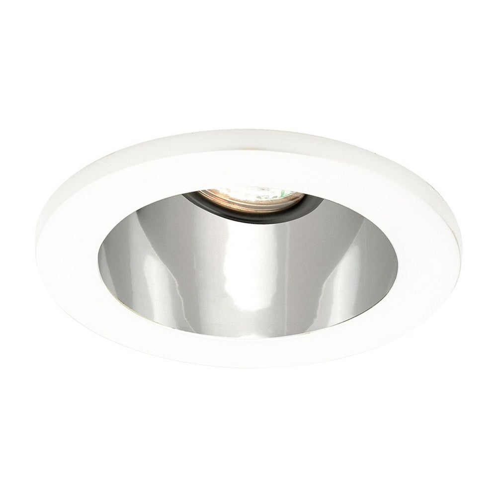Sleek 4" Round Aluminum LED Recessed Downlight, Adjustable White Reflector