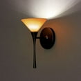 thumbnail image 1 of WAC Lighting WS57LED-G512AM-RB Jill 1 Light LED Torch Wall Sconce,Amber/Rubbed B, 1 of 1