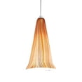 thumbnail image 1 of WAC Lighting Zanzibar Halogen Quick Connect Pendant Saffron Shade With Chrome Socket Set, 1 of 1