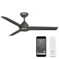 thumbnail image 1 of WAC Mocha 54" Oil Rubbed Bronze Smart Ceiling Fan with Remote Control, 1 of 12