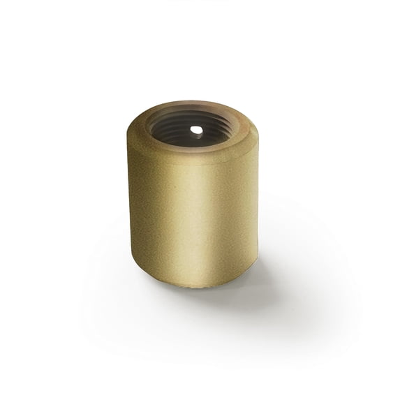 WAC Smart Fans Downrod Coupler in Satin Brass