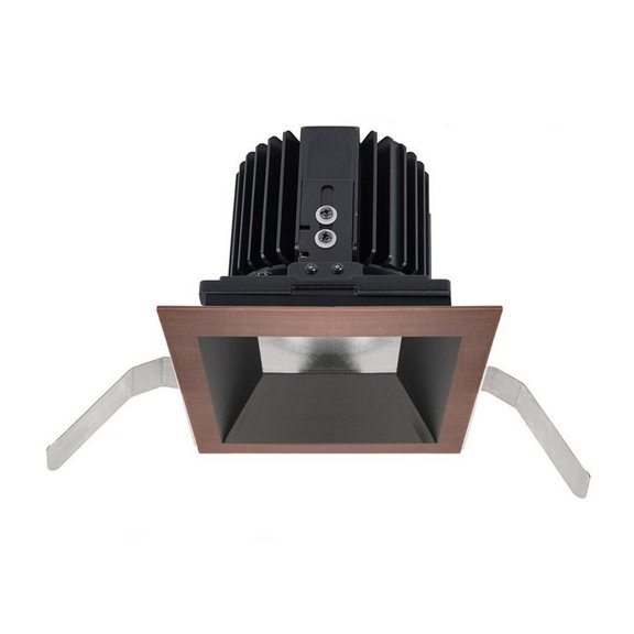WAC Wyandotte Volta SQ Rgrsd LED Spot 15 4000K Cool, C-Brnz - R4SD1T-S840-CB