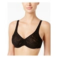 thumbnail image 1 of WACOAL Intimates Black Full Figure Lace Adjustable Strap Everyday Full Coverage Bra 36C, 1 of 2