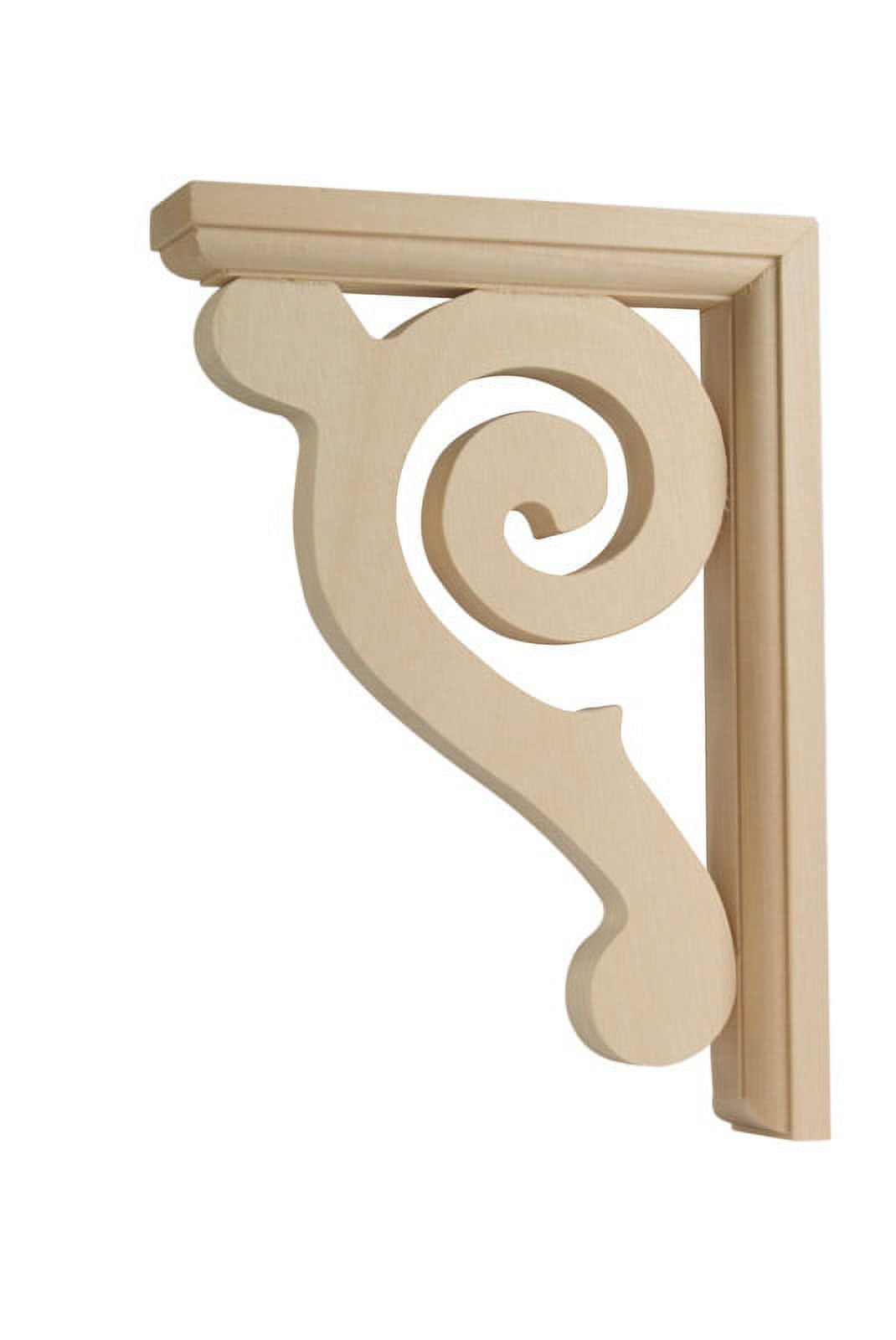 Waddell Manufacturing Waddell Crescent Corbel (2 Count) CB618/CR77 — Residential Use, Standard Application