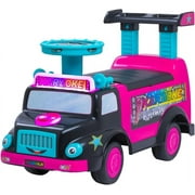 WADDLE Toddler Ride On Toy - Push Car, Interactive Musical Toys for Toddlers 1-3 with Microphone, Keyboard & Drumsticks, Toddler Activities, Foot to Floor, Durable Baby Car, Easy Assembly, Baby Toy