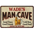thumbnail image 1 of WADE'S Man Cave Sign 16 x 24 Matte Finish Metal 116240011303, 1 of 1