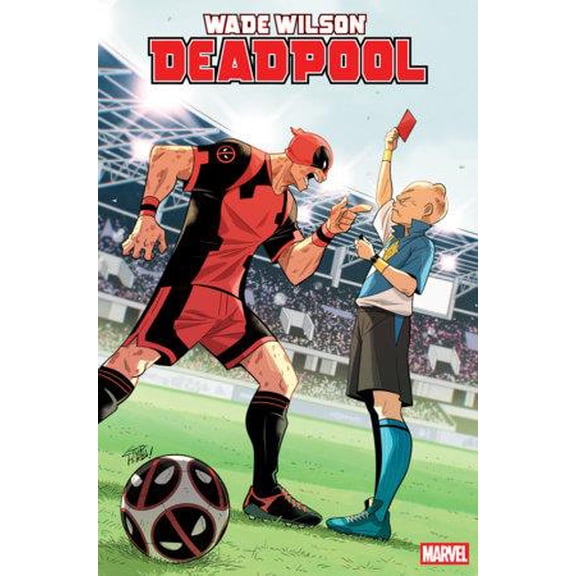 WADE WILSON: DEADPOOL #5 GURIHIRU MARVEL SOCCER VARIANT Marvel Comic Book 2026