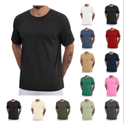 WAENQINLA Big and Tall Basic T-Shirts for Men 2025 Loose Fit Workout Short Sleeve Tees Clothes Summer Crewneck Shirts, S-5XL