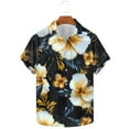 thumbnail image 1 of WAENQINLA Button Down Shirt for Men Big and Tall Hawaiian Shirts Casual Summer Tropical Beach Shirt Tropical Floral Shirts, 1 of 5