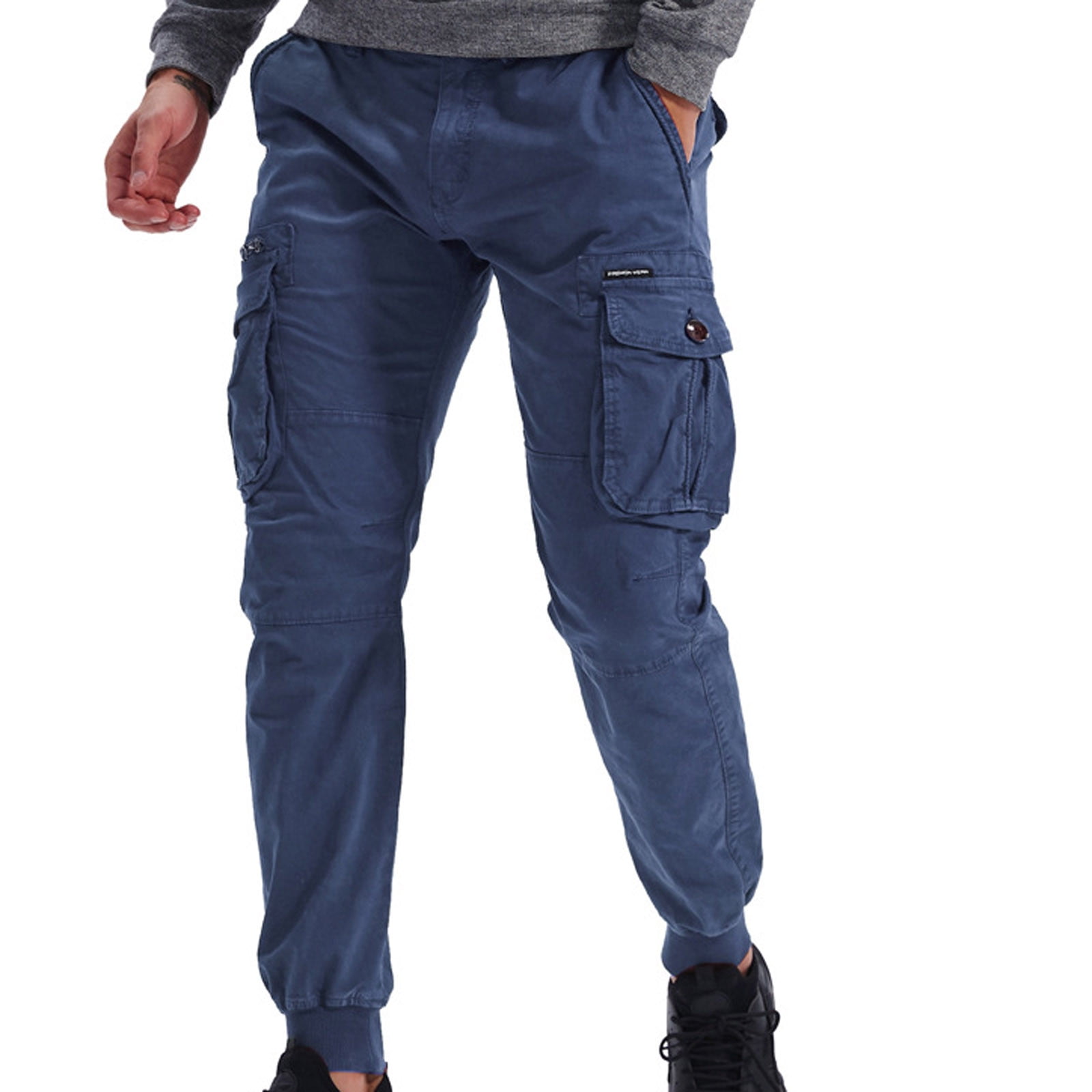 WAENQINLA Cargo Pants for Men Relaxed Fit Work Pants Outdoor Tactical ...