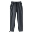 thumbnail image 1 of WAENQINLA Fall Pants for Men Fashion Fleece Lined Joggers Sweatpants Elastic Waisted Drawstring Pant Casual Cinch Bottom Tapered Sweat Pant with Pockets, 1 of 6