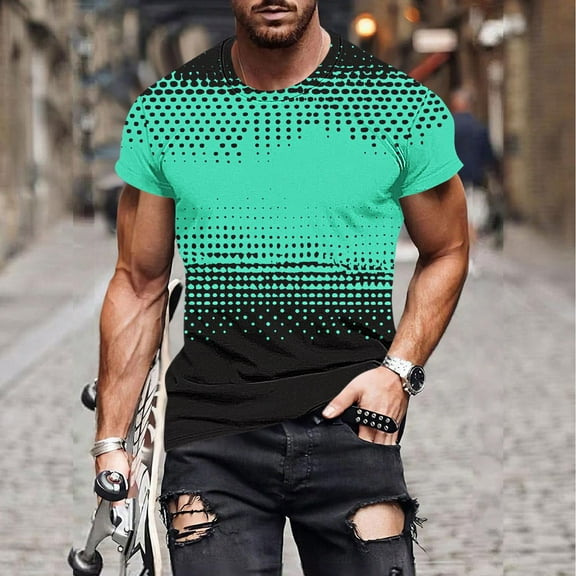 WAENQINLA Gym Shirts Men Graphic Tees Big and Tall Short Sleeve Summer Tops Casual Muscle Crewneck T Shirt for Workout