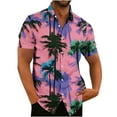 thumbnail image 1 of WAENQINLA Hawaiian Shirt for Men Loose Short Sleeve Beach Shirts Resort Casual Button Down Shirt Big and Tall Palm Tree Print Shirts, 1 of 3