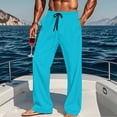 thumbnail image 1 of WAENQINLA Lounge Pants for Men Fall Casual Winter Pajama Pants Lightweight Comfort Cotton Sleepwear Drawstring Elastic Waist Pjs Bottoms, 1 of 6