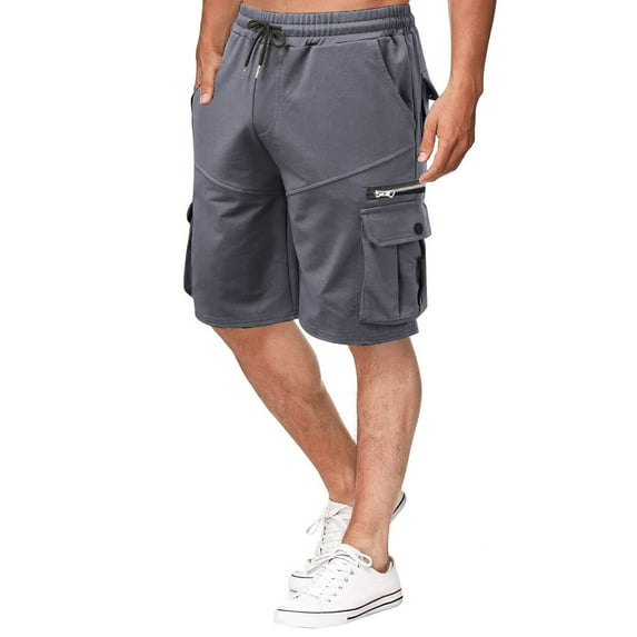 WAENQINLA Men's Cargo Shorts Big and Tall Athletic Shorts Outdoor Tactical Short Pants Loose Workwear Cargo Shorts with Pockets