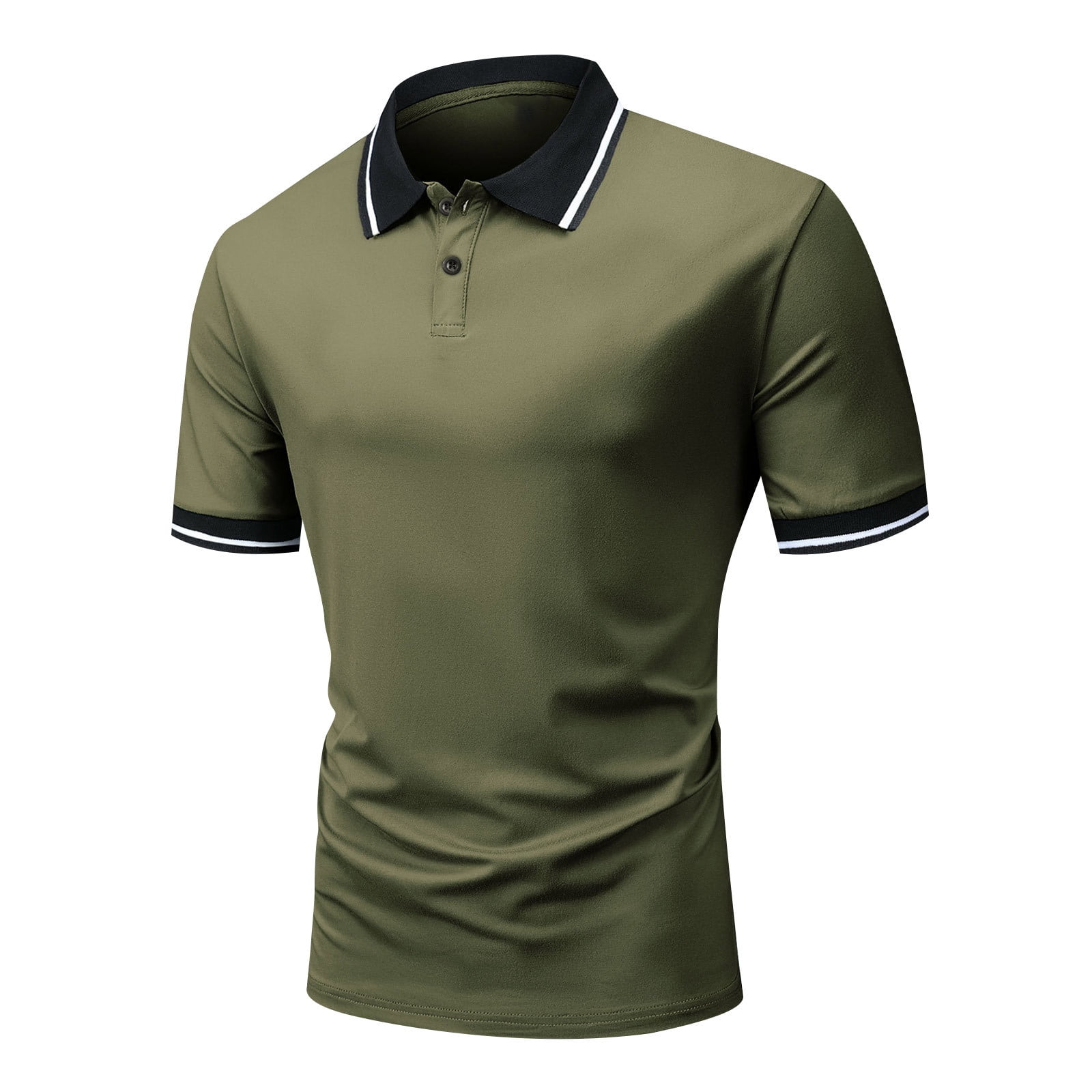 WAENQINLA Men's Polo T Shirts Clearance Dry Fit Short Sleeve Polo Shirt ...